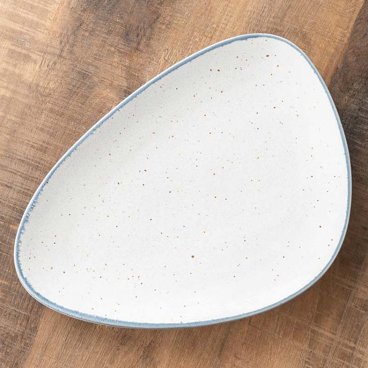 Треугольная тарелка Органика Море, S Organica Mare Triangular Plate Small