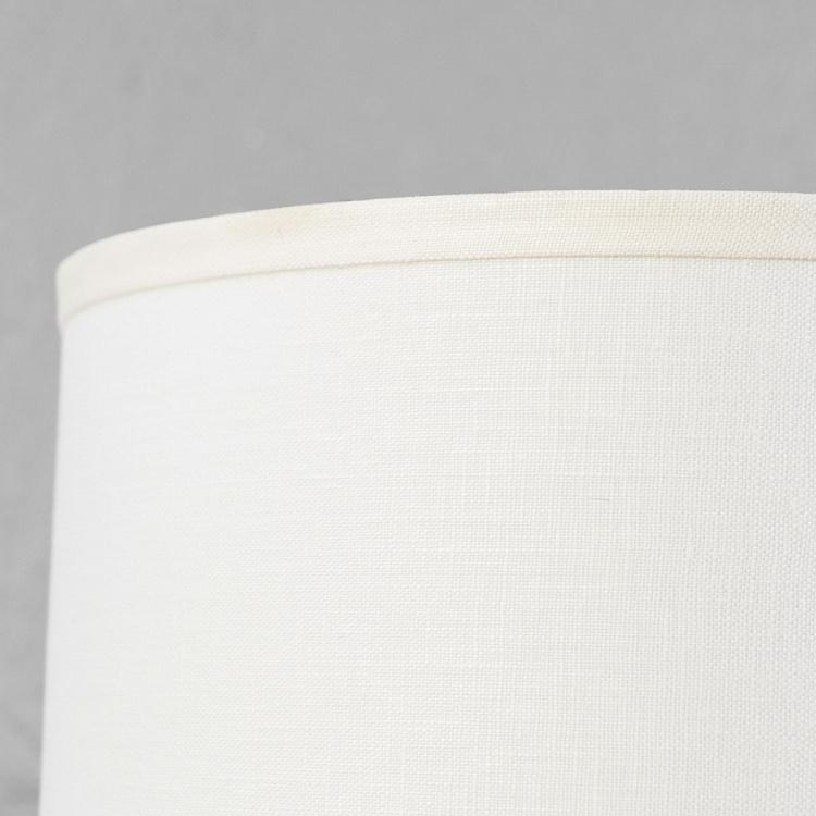 Винтажная настольная лампа с льняным абажуром Оаклайн на телескопической треноге Vintage Telescopic Table Lamp WIth Linen Shade Oakline