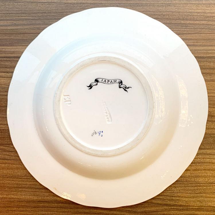 Винтажная тарелка Старая Япония, L Vintage Plate Old Japan Large