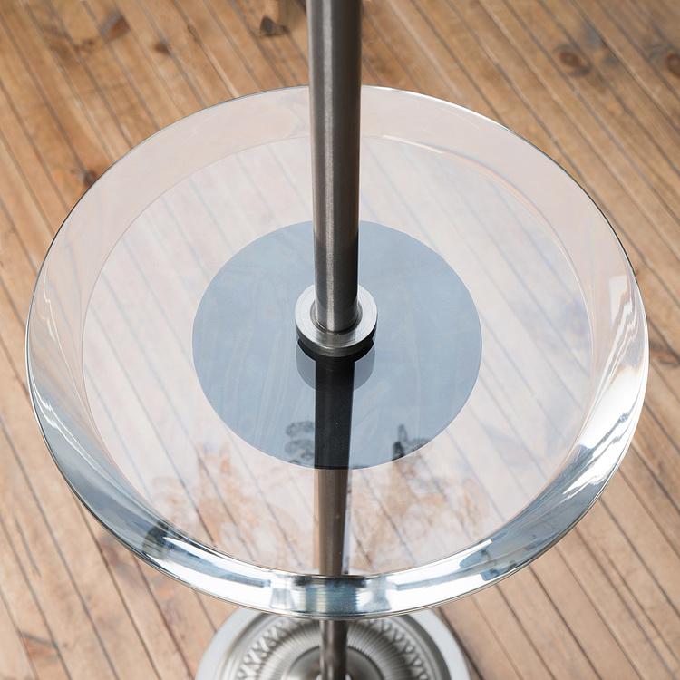 Хрустальный торшер со столиком Кристалл Crystal Floor Lamp With Tray