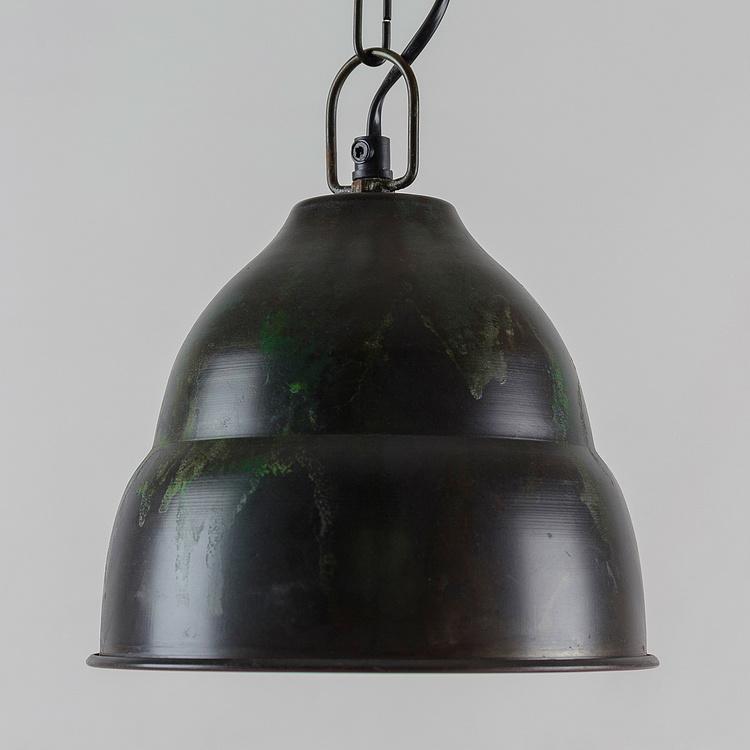 Подвесной светильник Траттория зеленоватая медь Hanging Lamp White And Verdigris