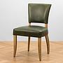 Стул Mami Dining Chair With Studs, Oak Brown