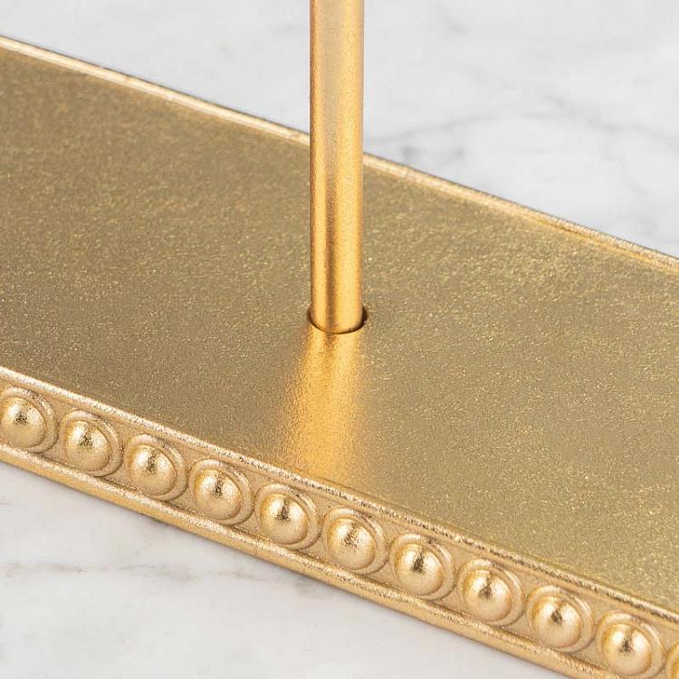 Статуэтка Золотой жук-скарабей Scarab Beetle On Stand Gold