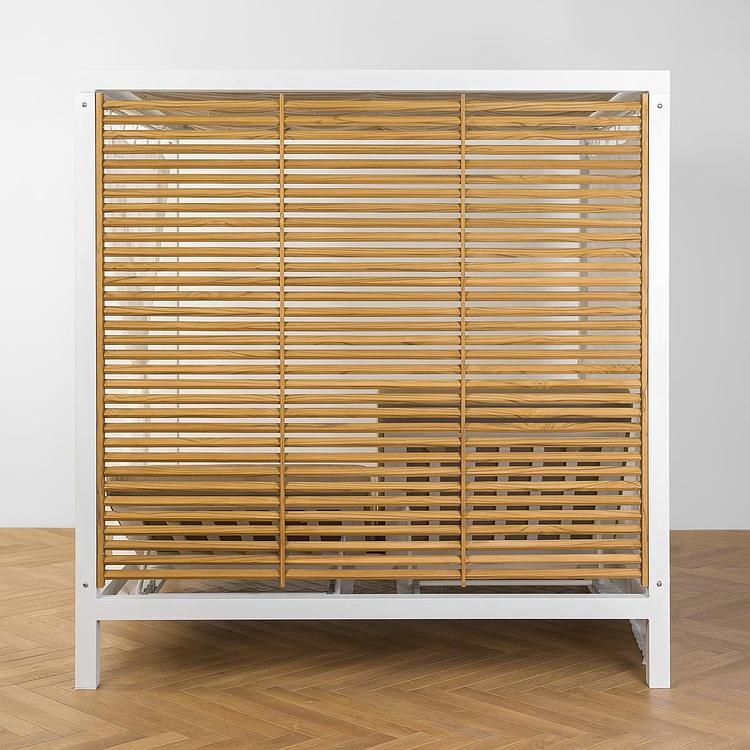 Белый садовый шатёр Каса Gazebo White Casa, Golden Teak