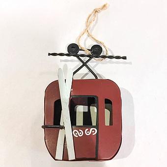 Hanging Red Cable Car 11 cm discount