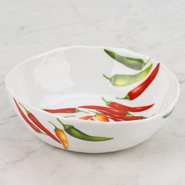 Салатница Средиземноморская диета Чили, L Dieta Mediterranea Peperoncini Bowl Large