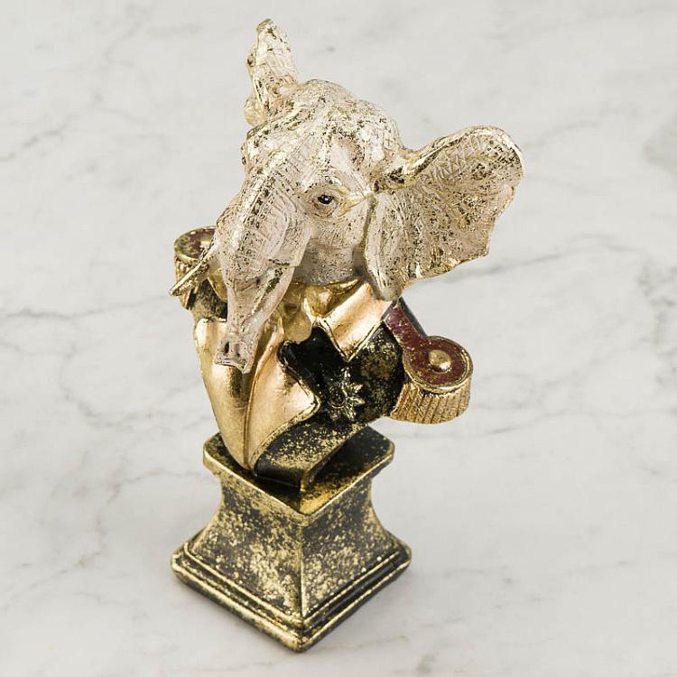 Статуэтка Бюст капитана Слона Captain Elephant Bust