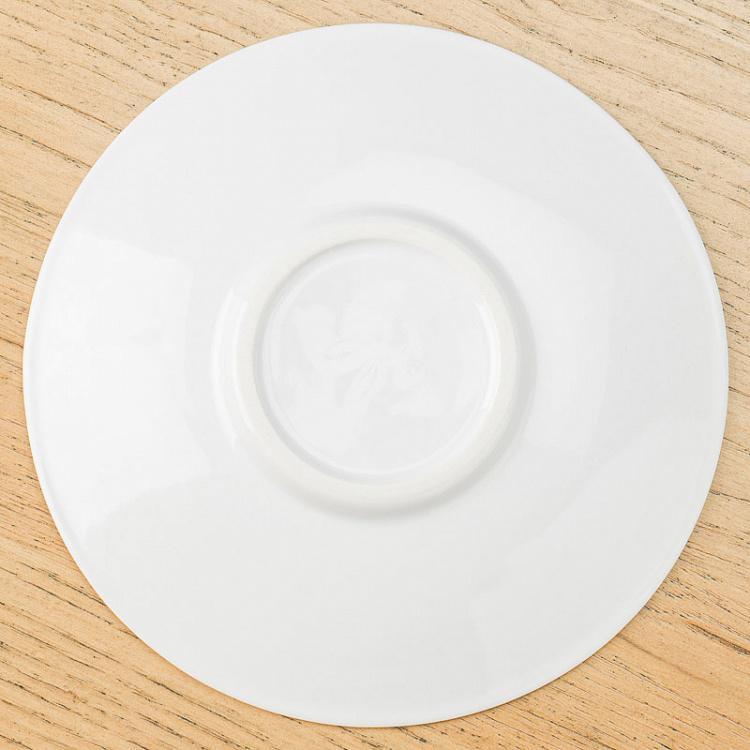 Белое блюдце, M Saucer White Medium