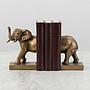 Набор из 2-х держаталей для книг Bookend Сopper Elephant