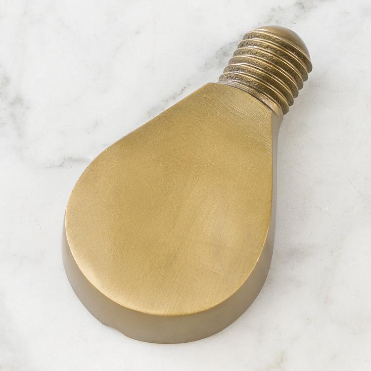 Латунная пепельница в виде лампочки Bulb Shape Ashtray