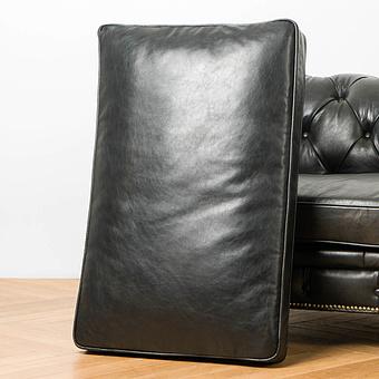 Трёхместный диван Regent 3 Seater RM натуральная кожа Old Kaprys