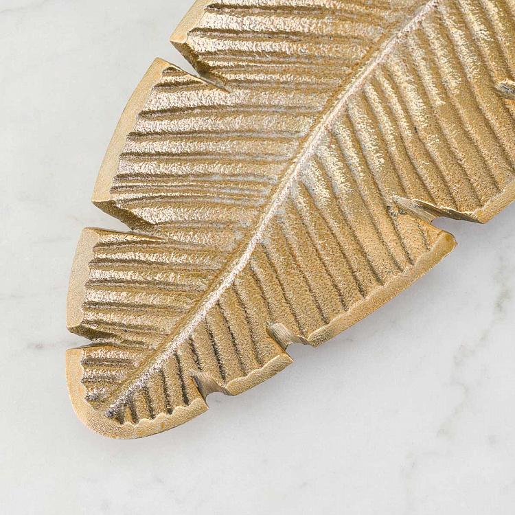 Подставка для мелочей и украшений Шимпанзе на листке Leaf With Chimpanzee Trinket Tray