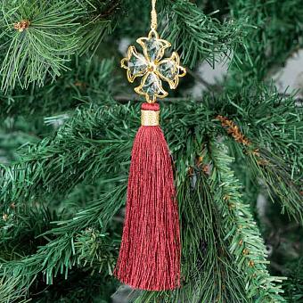 Pendant Cross Burgundy 18 cm