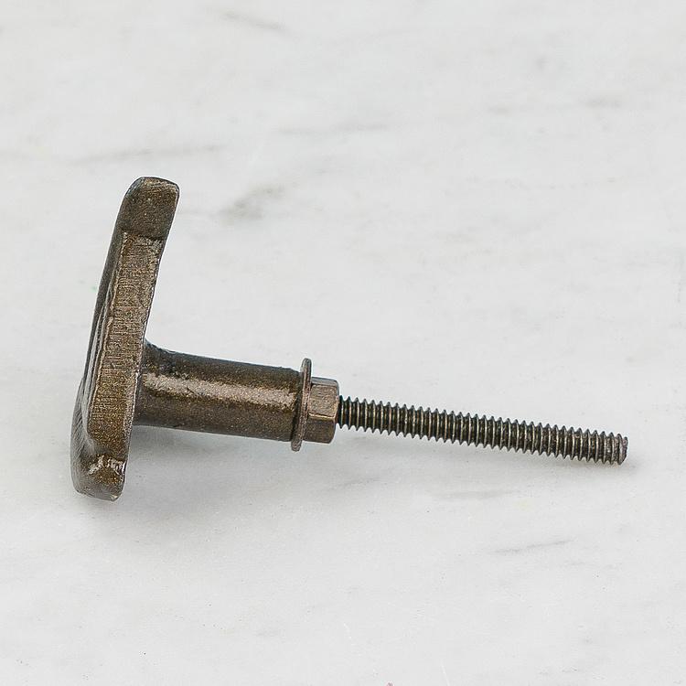 Мебельная ручка Парусник латунного цвета Sailboat Knob Brass Antique