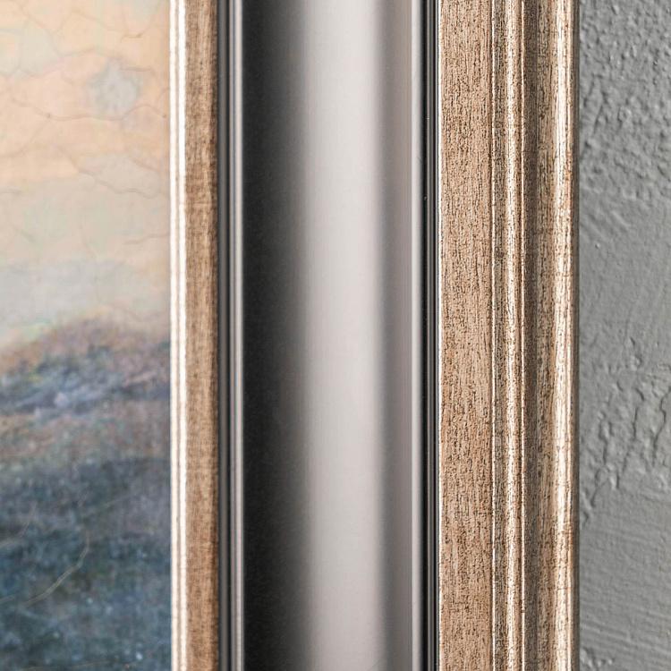 Картина-олеография в чёрной с золотом раме Монарх Долины Monarch Of The Glen, EM10 Frame