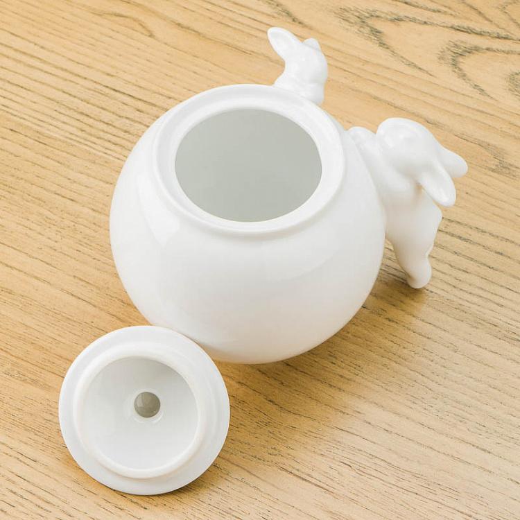 Сахарница с кроликами Rabbit Sugar Bowl