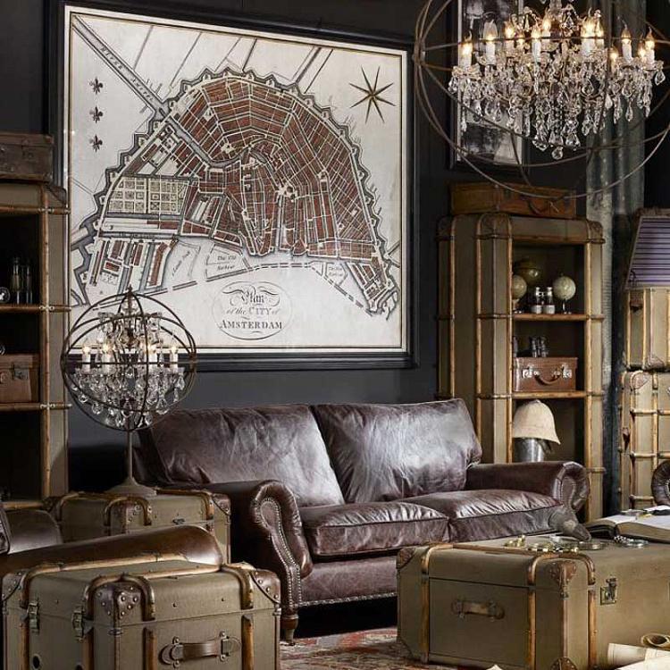 Настольная лампа Кристалл с гироскопом Gyro Crystal Table Lamp