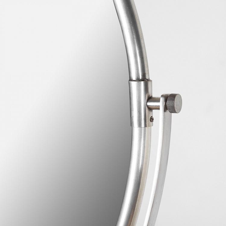 Овальное напольное вращающееся зеркало на основании Pedestal Oval Mirror