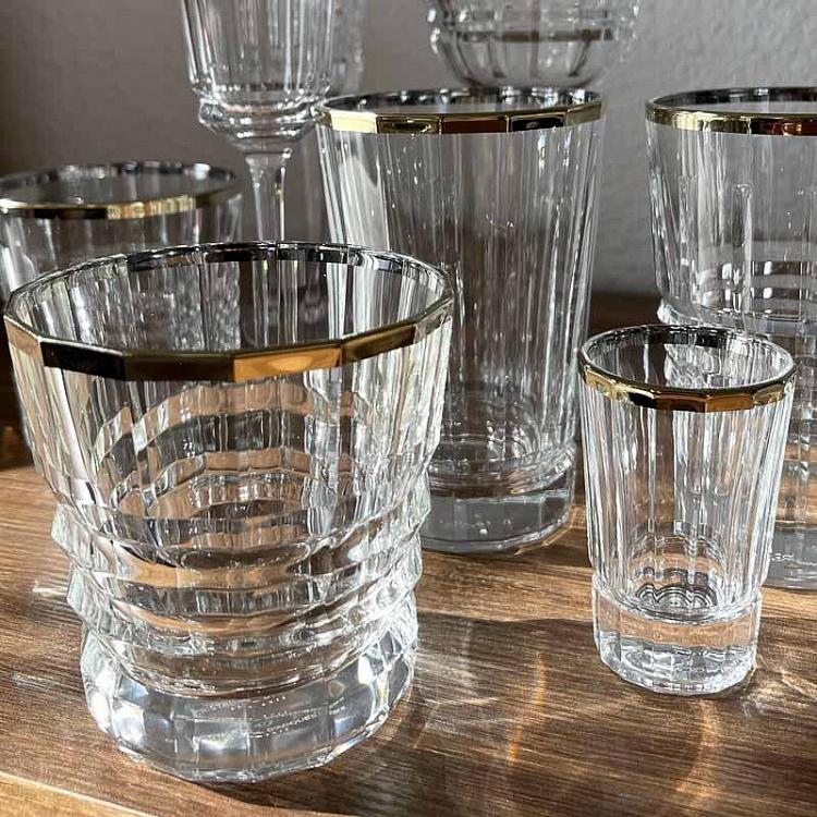 Стопка с золотым ободком Макасар Macassar Stack With Golden Rim