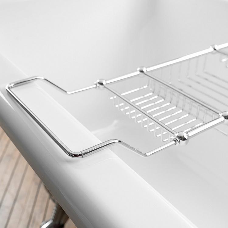 Раздвижная решётка для ванны цвета хром Bath Grate