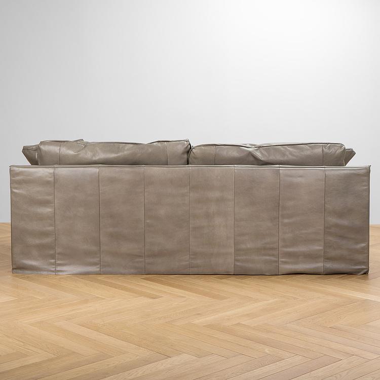 Трёхместный кожаный диван Луизиана Louisiana 3 Seater Leather RM