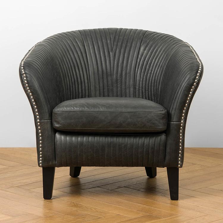 Кресло Леон, чёрные ножки Leon Chair, Oak Black