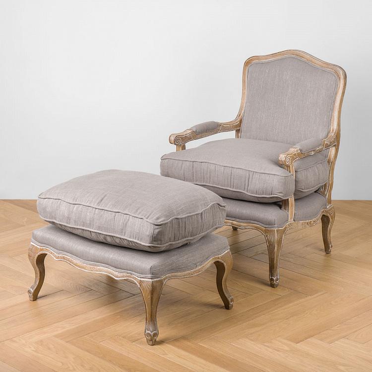 Кресло Мари, песочные ножки Marie Armchair, Oak Sandwashed