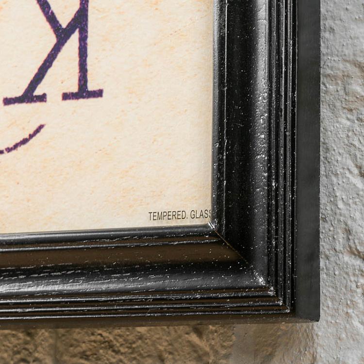 Картина-принт Пиковый Король Cards Konig Spades