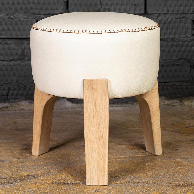Табурет Цилиндр с новой стежкой, S F296 Drum Stool Small With New Stitch