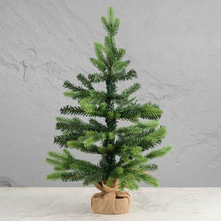 Искусственная новогодняя ёлка мини Green Spruce Without Light Bulbs 60 cm