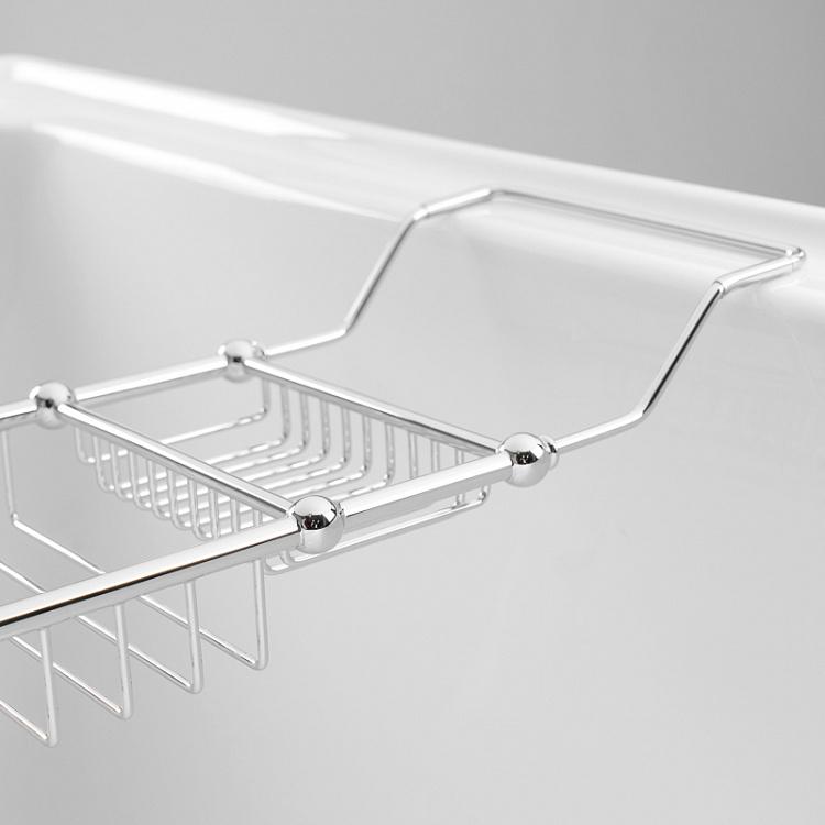 Раздвижная решётка для ванны цвета хром Bath Grate