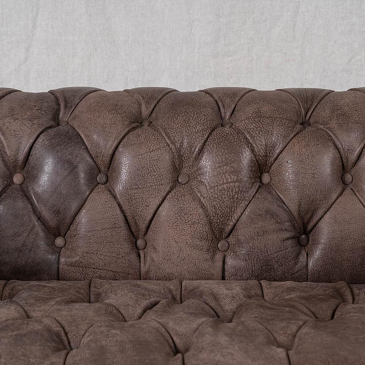 Двухместный кожаный диван Вестминстер Классика Westminster Button 2 Seater Leather