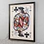 Картина-принт Cards Bube Clubs