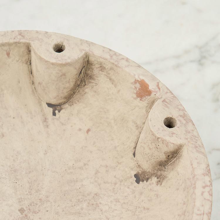 Чаша на подставке Птицы Bird Bath On Feet Grey