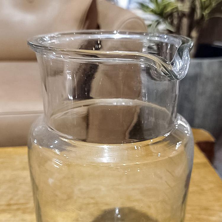 Стеклянная мерная бутылка, 1250 мл Glass Bottle With Marking Untill 1250 ml