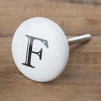 Alphabet Knob F