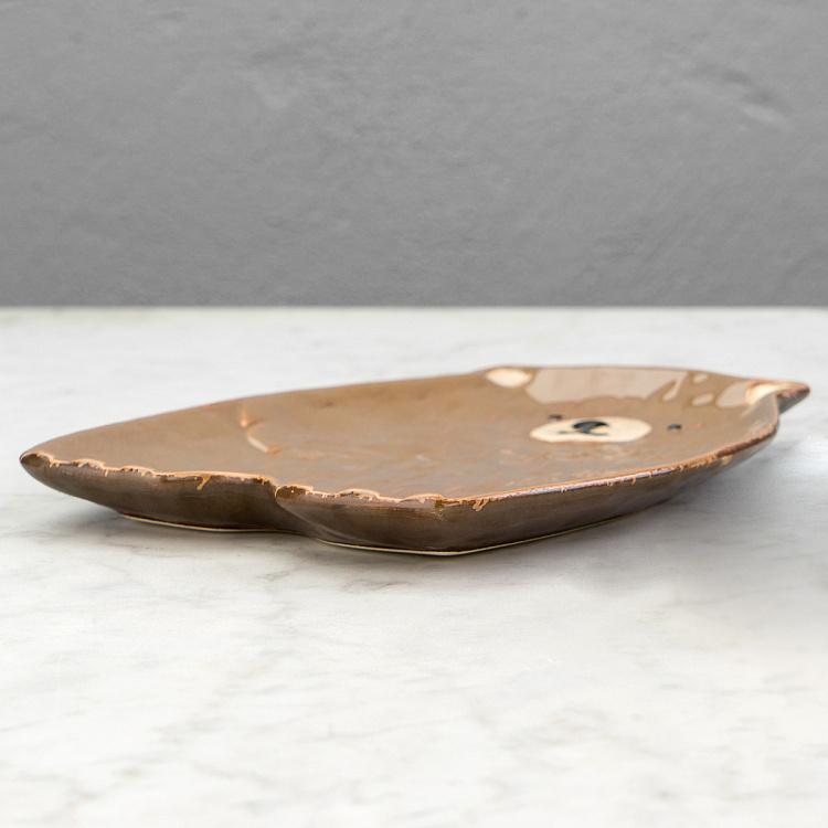 Набор из трёх сервировочных блюд Медведи Set Of 3 Bear Dishes