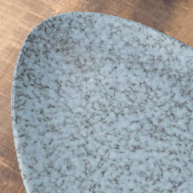 Треугольная тарелка Органика Земля, S Organica Terra Triangular Plate Small