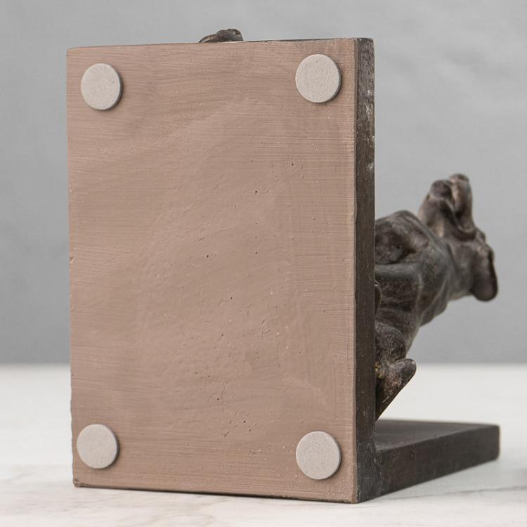 Набор из двух держателей для книг Собаки Bookend Chiens