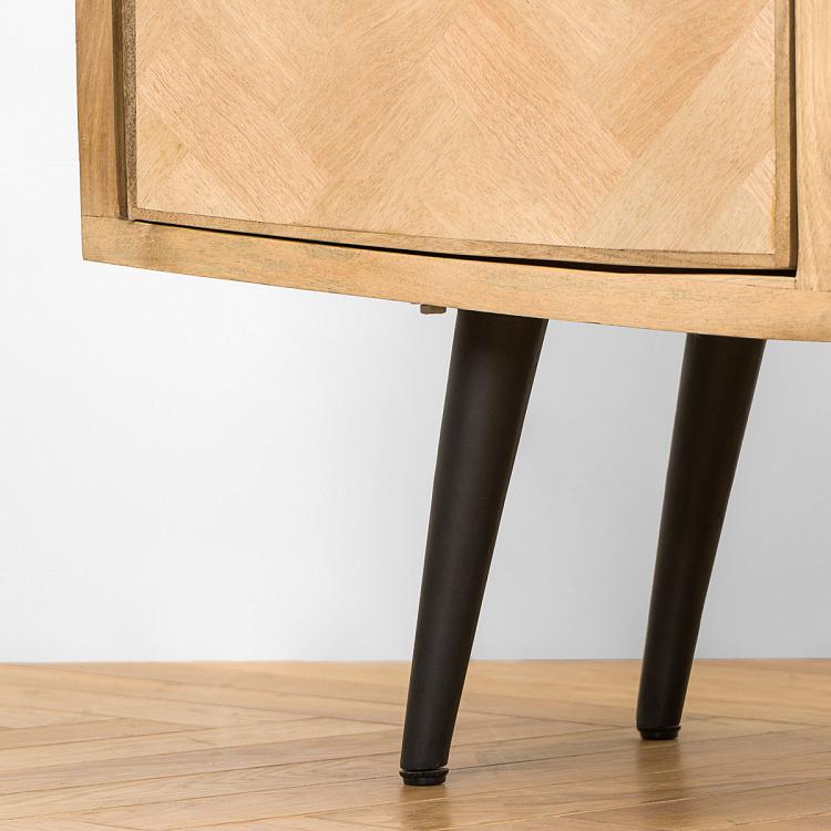 Комод из паркетной доски Гив Give Sideboard Parquetry Style