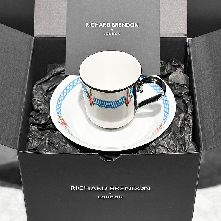 Кофейная пара Reflect Minton платина Reflect Minton Platinum