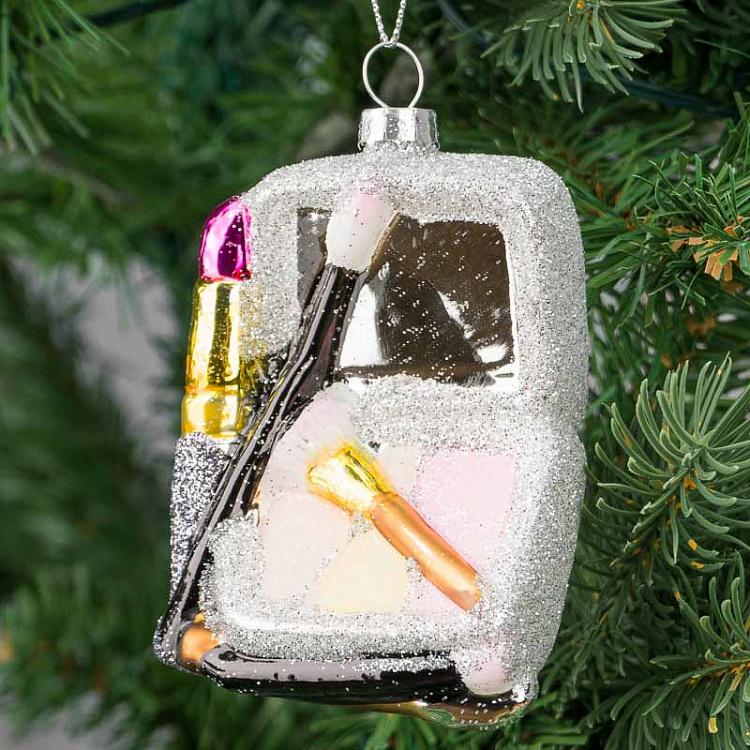 Ёлочная игрушка Косметика Glass Hanger Make Up 9,5 cm