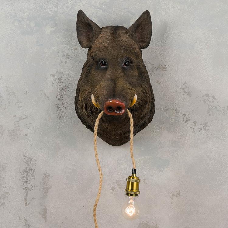 Бра Вепрь Уилли Wall Lamp Boar Willy