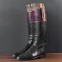 Винтажные сапоги Vintage Black Riding Boots With Shoe Lasts