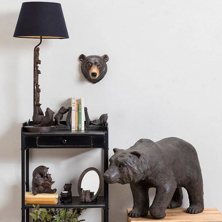 Овальное настольное зеркало Два медведя Mirror With 2 Bears Looking