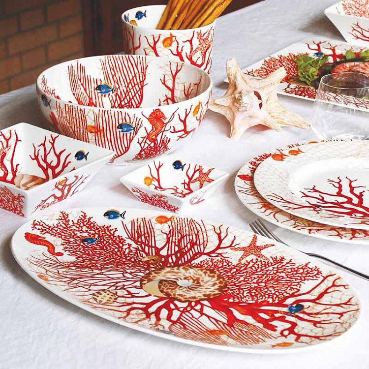 Овальная сервировочная тарелка Море Mare Oval Serving Plate