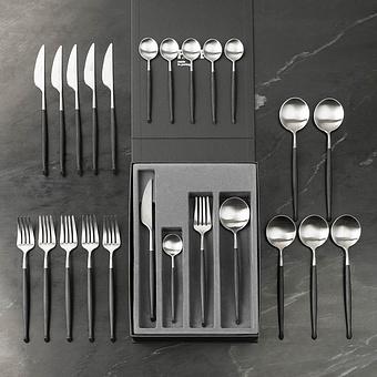 Set Of 24 Cutlery Pieces Neon