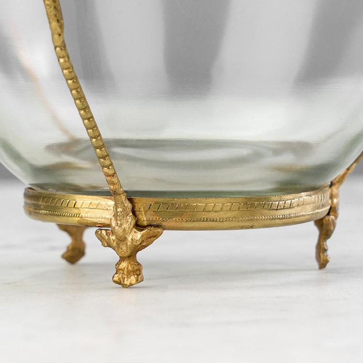 Подсвечник Стрекоза Dragonfly Glass Bowl