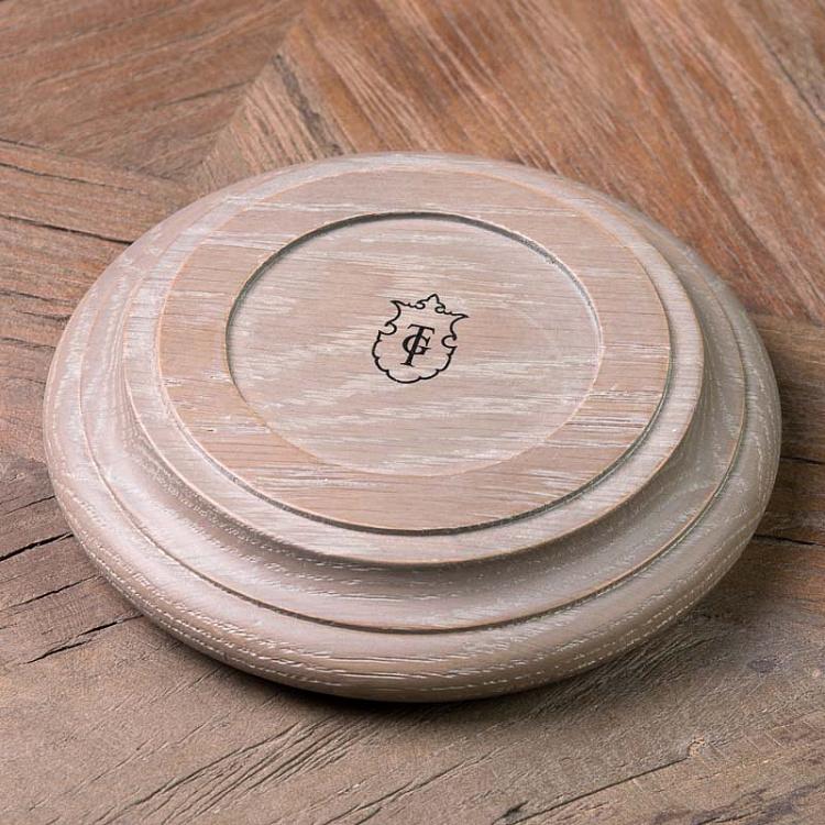 Дубовая подставка для свечи, S Candle Oak Plinth Holder Small