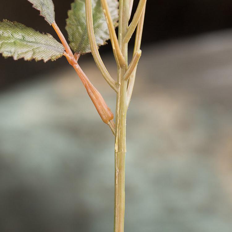 Искусственная Мини-роза розовая Mini Rose Pink 30 cm